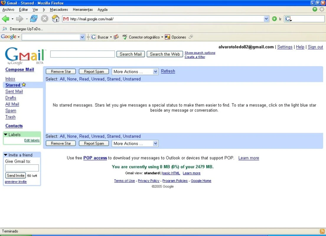 Gmail Notifier — screenshot 1